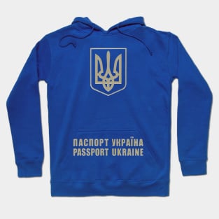 Ukraine Passport - Ukraine Pride Hoodie